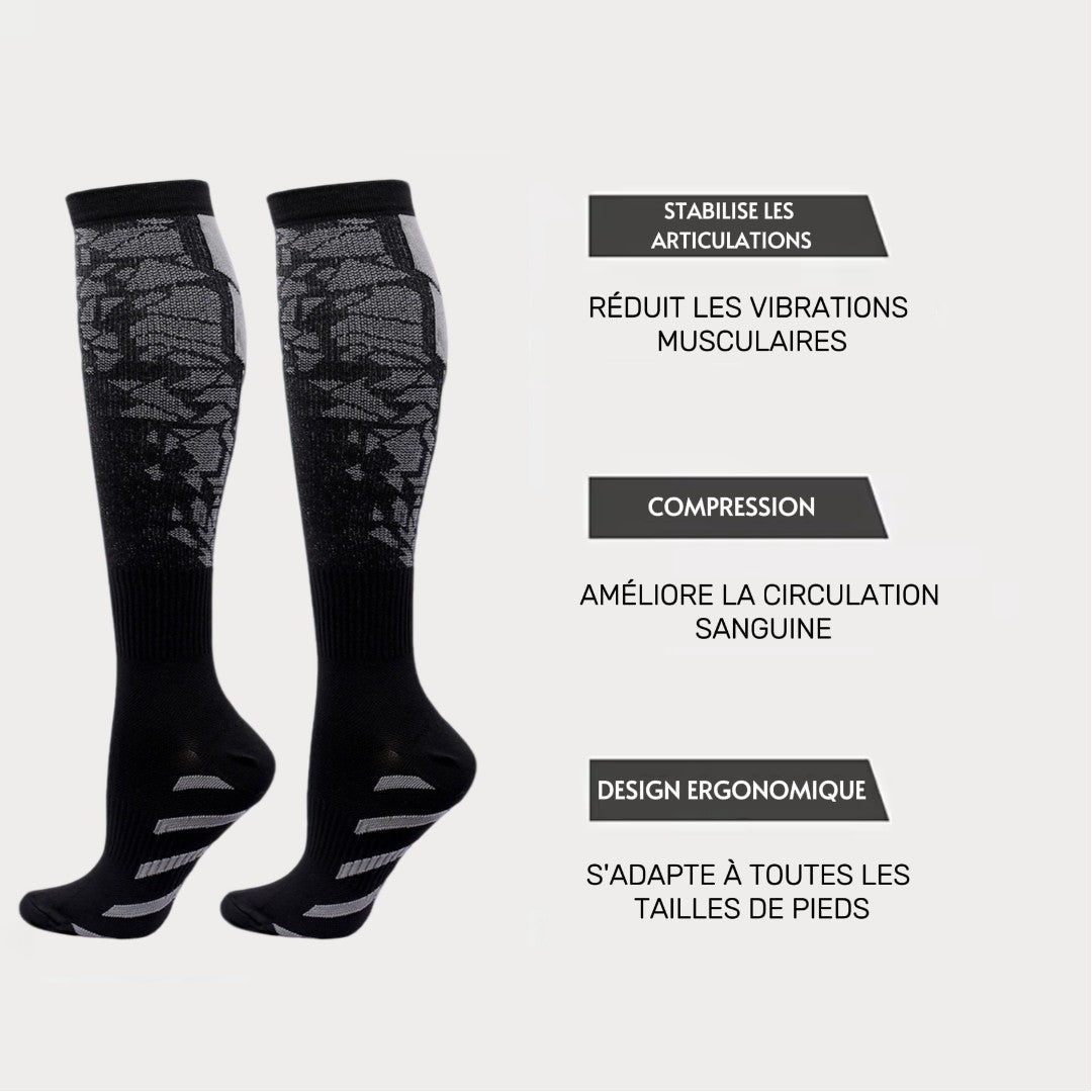 Chaussette compression de mise a terre